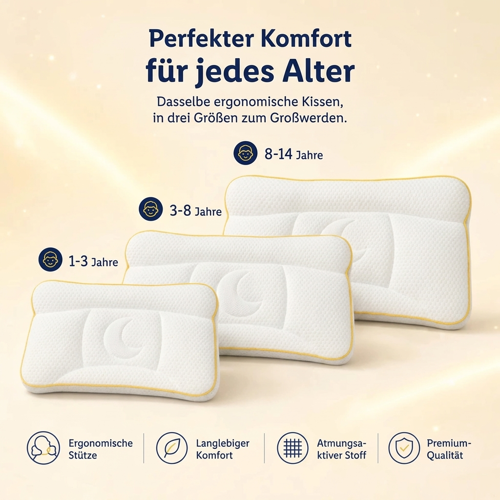 Das Kissen, das zu Ihrem Kind passt