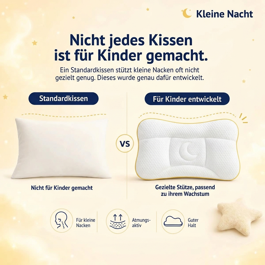Das Kissen, das zu Ihrem Kind passt