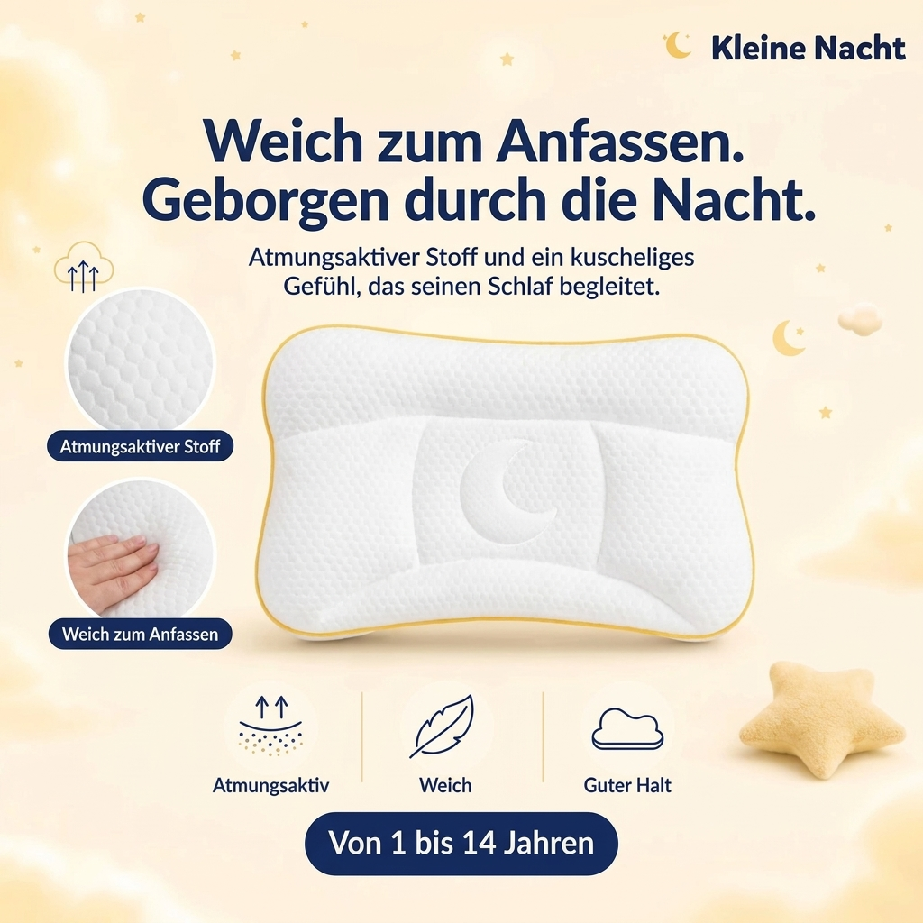 Das Kissen, das zu Ihrem Kind passt