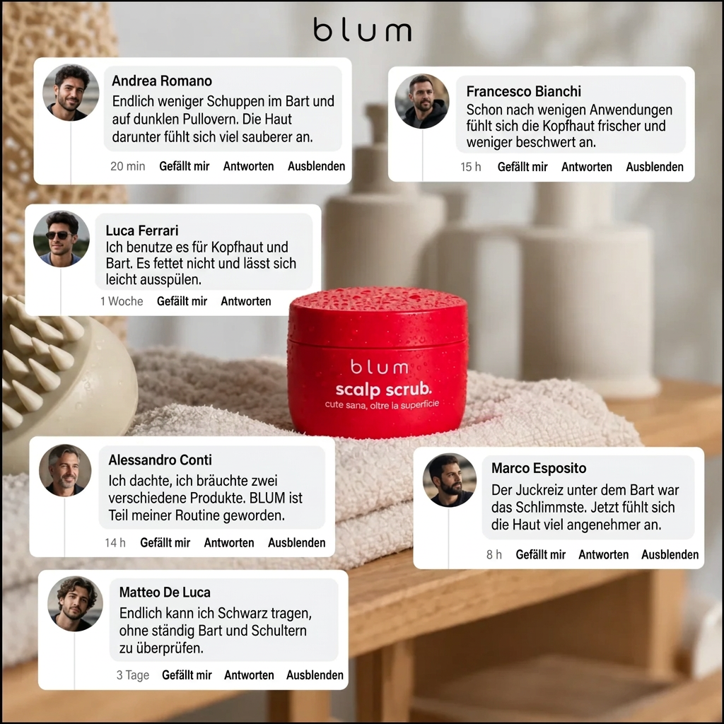 Scrub-Pflege für Herren